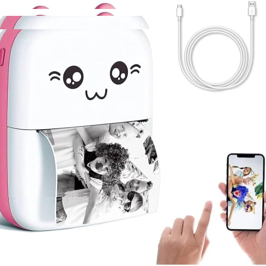 پرینتر حرارتی مدل Mini Pink 09