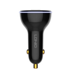 شارژر فندکی 160 وات الدینیو مدل ‌C102 به همراه کابل usb-C