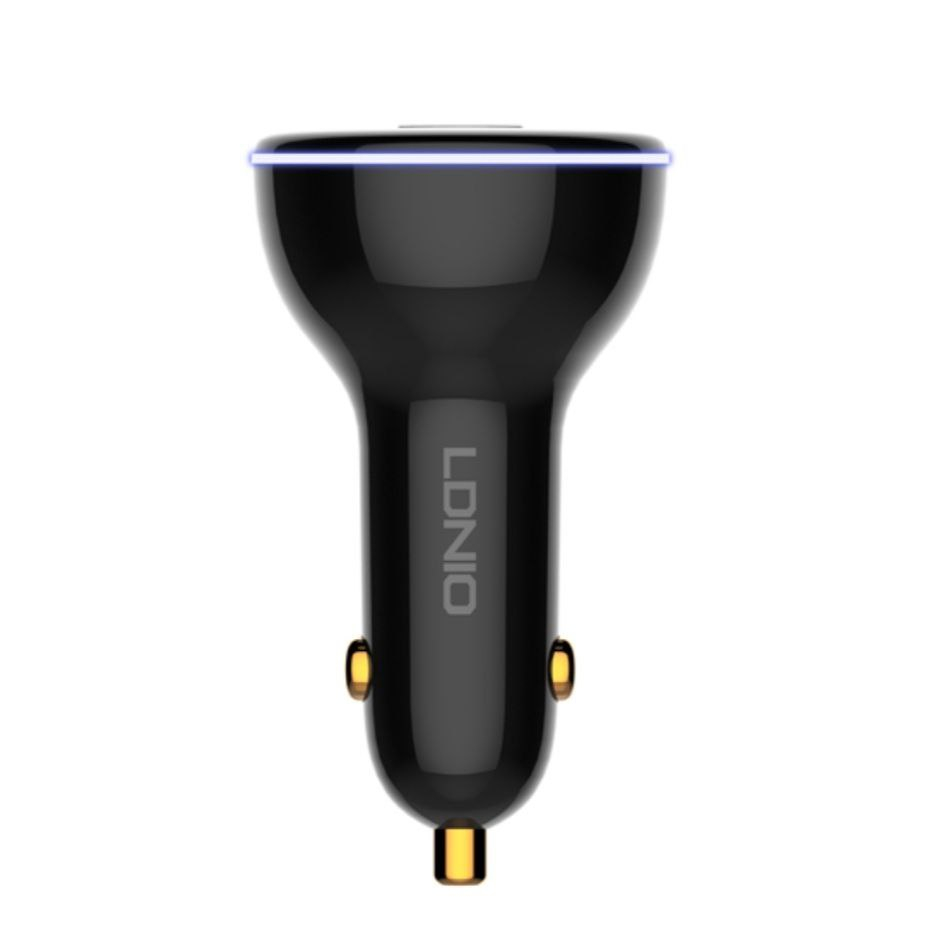 شارژر فندکی 160 وات الدینیو مدل ‌C102 به همراه کابل usb-C