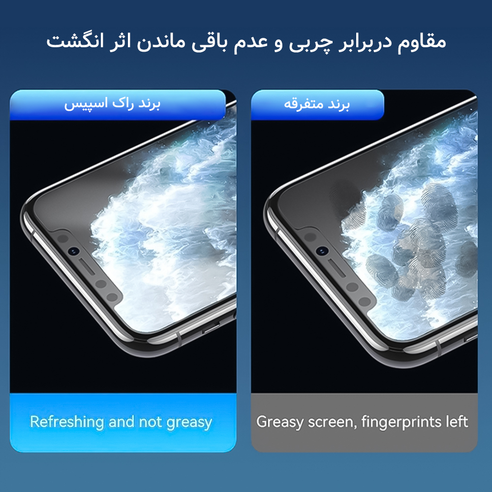 محافظ صفحه نمایش مات راک اسپیس مدل HyMTT مناسب برای گوشی موبایل شیائومی Mix 4