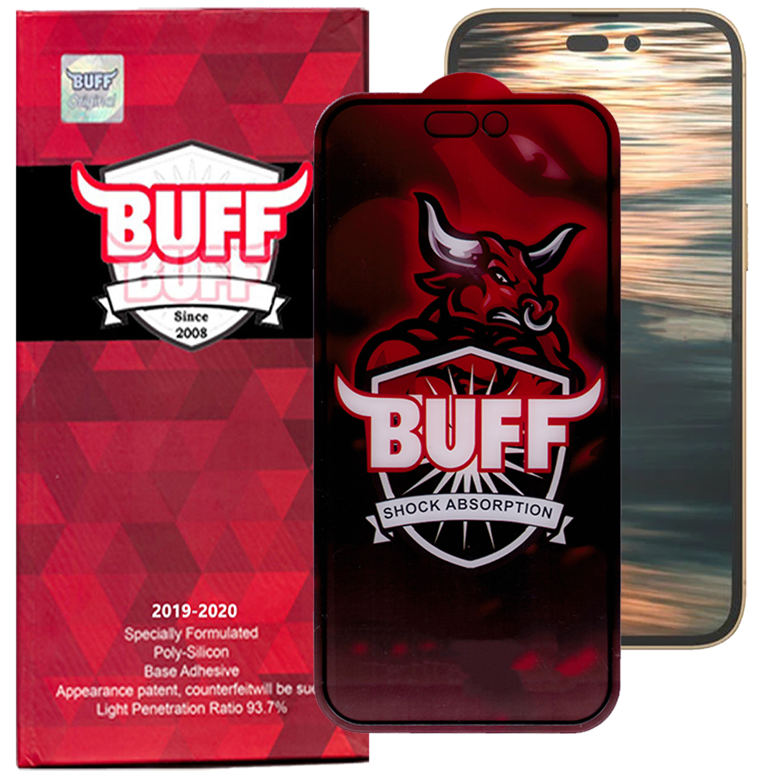 محافظ صفحه نمایش مات بوف مدل  5D -Pro مناسب برای گوشی موبایل اپل IPhone 14 Pro