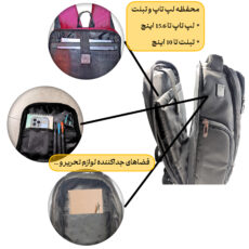 کوله پشتی لپ تاپ مدل Karma مناسب برای لپ تاپ 15.6 اینچی