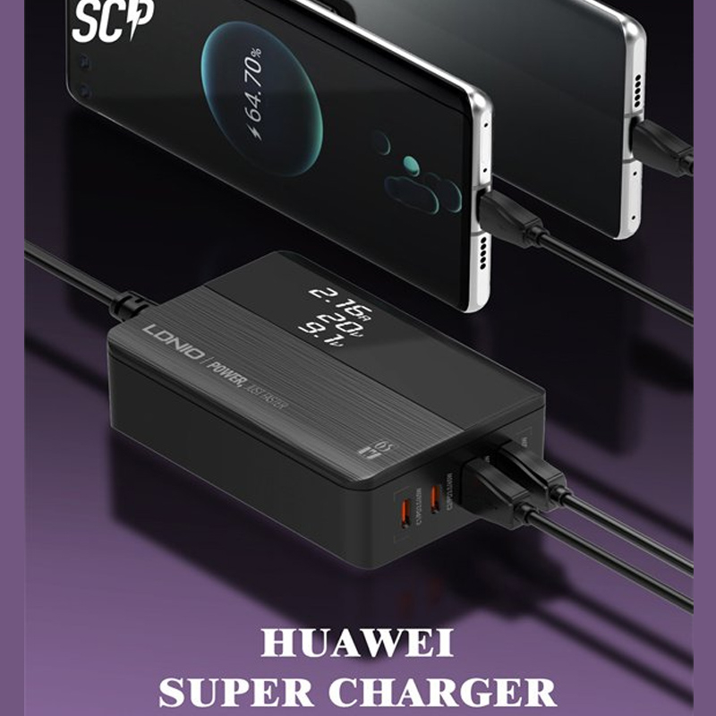 شارژر رومیزی الدینیو مدل A4808Q PD65W