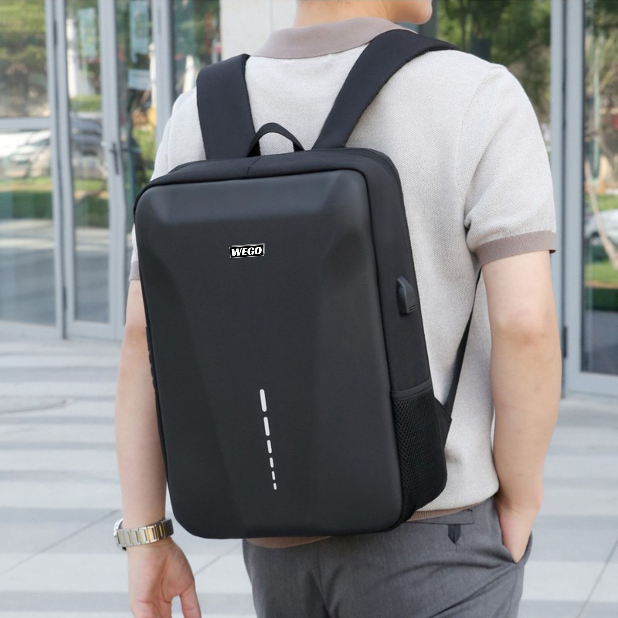 کوله پشتی لپ تاپ ویگو مدل WEGO-2301 مناسب برای لپ تاپ تا 15.6 اینچی