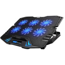 پایه خنک کننده لپ تاپ آیس کول مدل BLUE LIGHT6FAN کد GAMMING