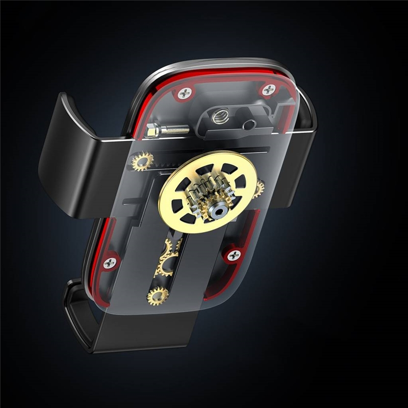 پایه نگهدارنده گوشی موبایل بیسوس مدل Metal Age II Gravity (Round Air Vent Version)