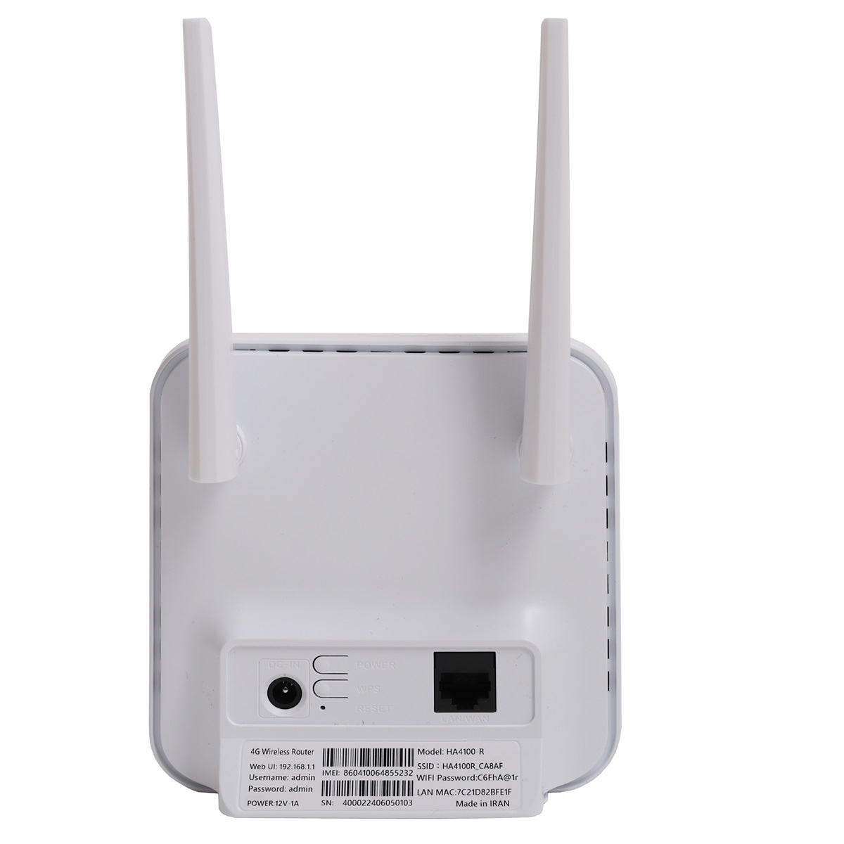 مودم 4G LTE همراه اول مدل HA4100 به همراه کارت هدیه فعالسازی سیم کارت اعتباری و 70 گیگابایت اینترنت هدیه