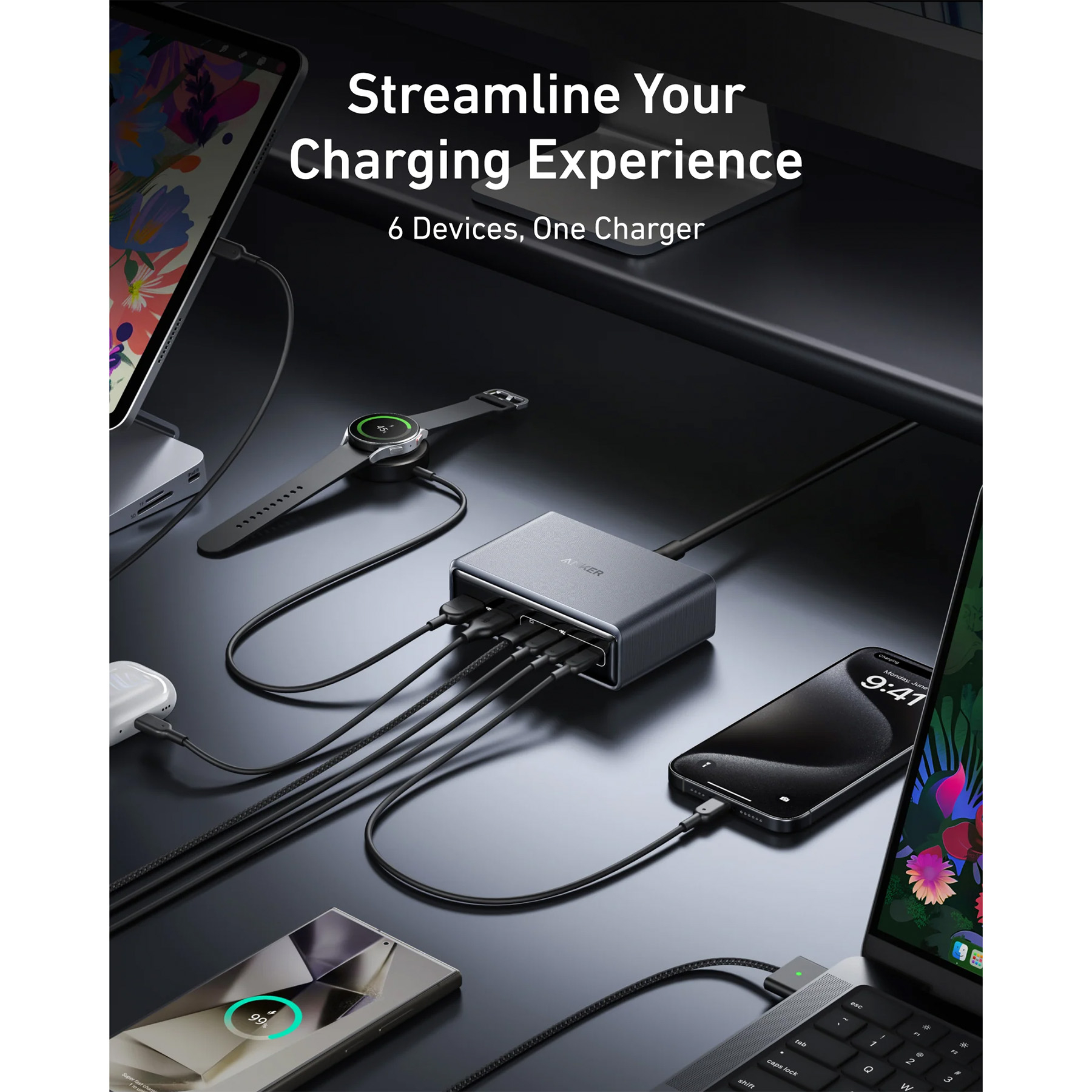 شارژر رومیزی انکر مدل A2683