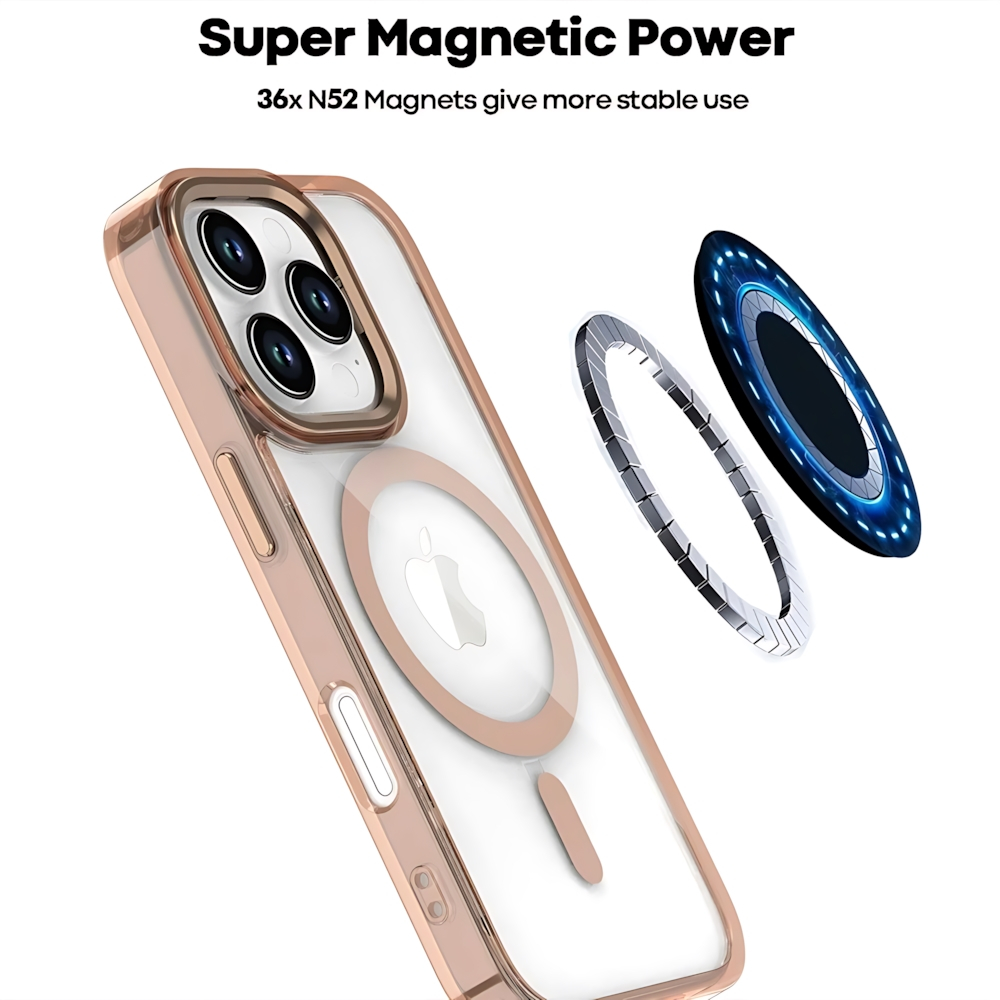 کاور مدل CrystalSlim مناسب برای گوشی موبایل اپل iPhone 16 Pro Max