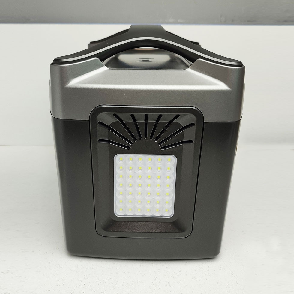 پاوربانک مدل مولتی 600W کمپینگ 220v طرح شارژ وایرلس ظرفیت 120000 میلی آمپر ساعت