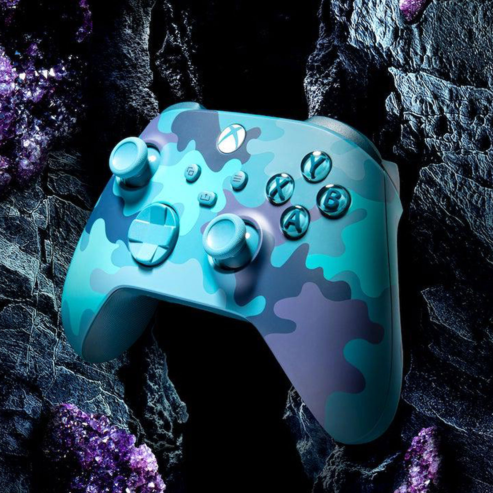 دسته بازی ایکس باکس مدل Mineral Camo