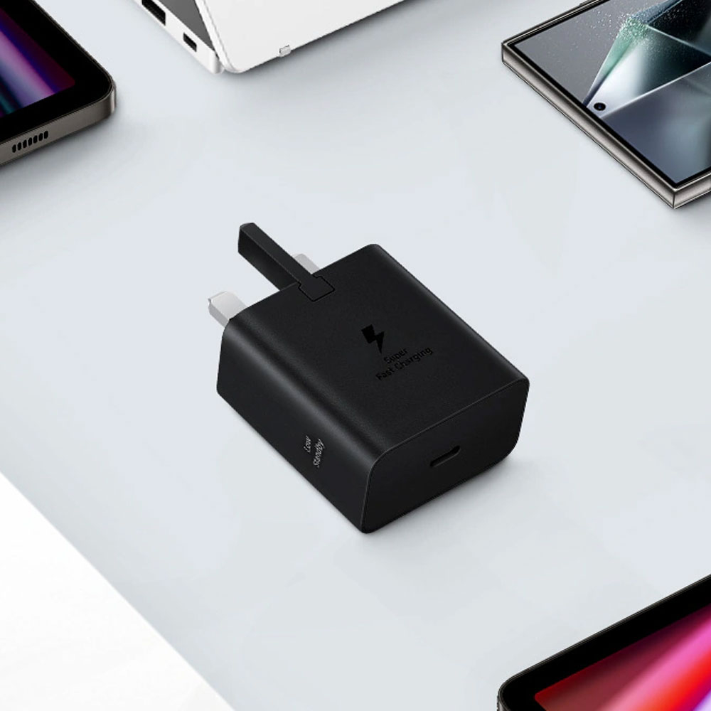 شارژر دیواری 45 وات سامسونگ مدل EP-T4511 Low Standby به همراه کابل 1.8 متری - سه پین