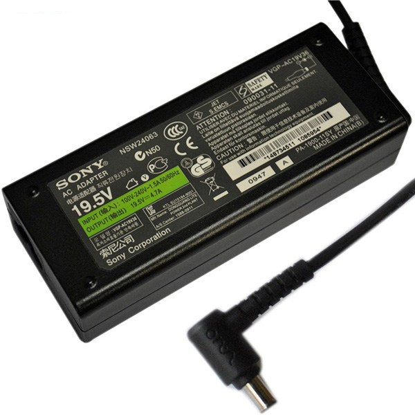 شارژر لپ تاپ 19.5 ولت 4.7 آمپر مدل VGP-AC19V36