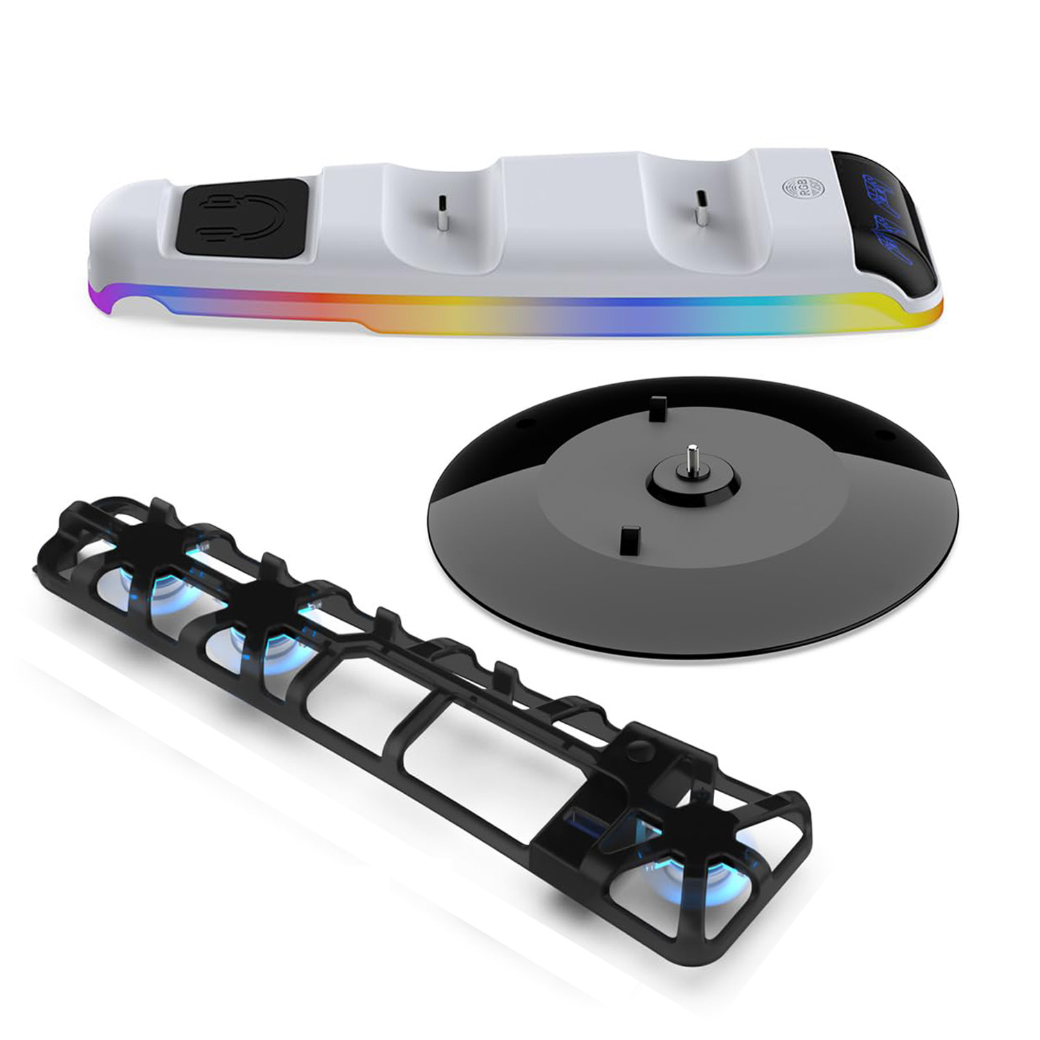 فن خنک کننده و شارژر دسته و پایه نگهدارنده پلی استیشن 5 دابی مدل TP5-35130