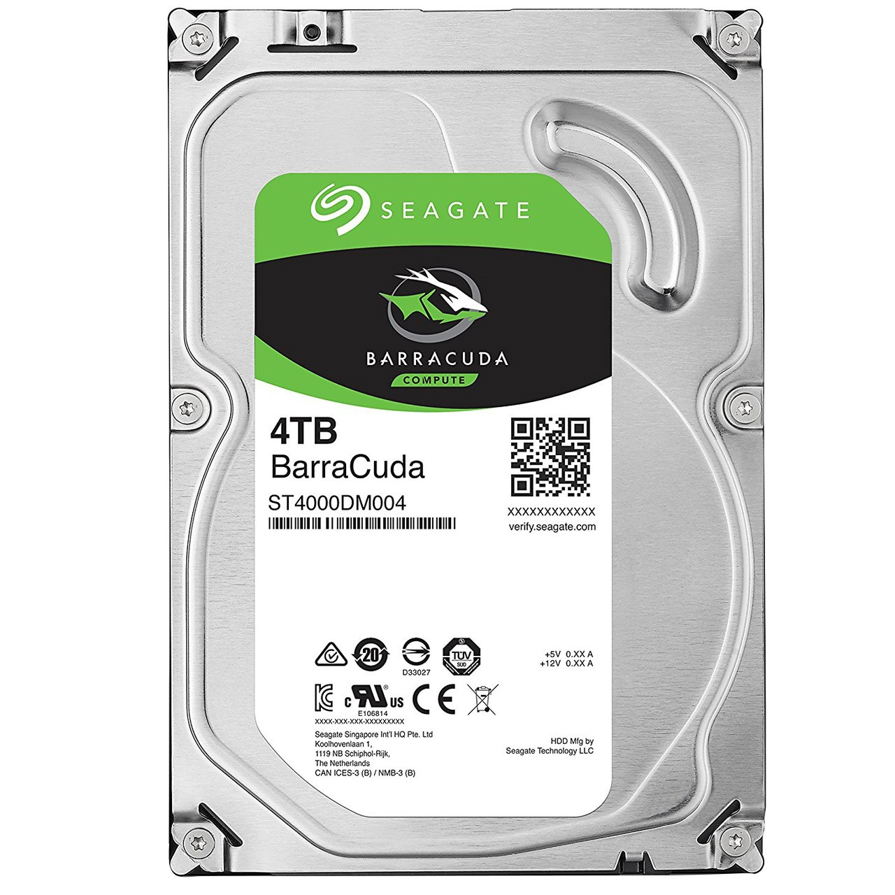 هارددیسک اینترنال سیگیت مدل BarraCuda ST4000DM004 ظرفیت 4 ترابایت