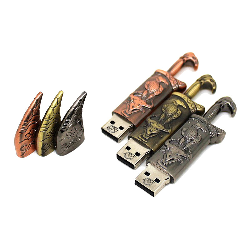 فلش مموری پرلیت یو اس بی طرح خنجر مدل W-69-U3 ظرفیت 128 گیگابایت