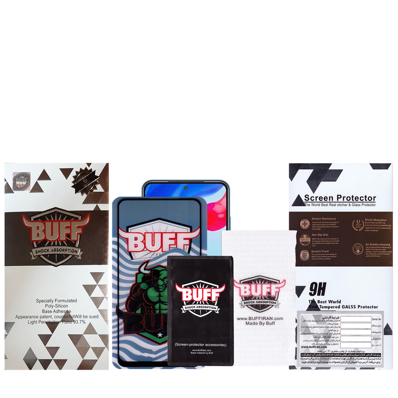 محافظ صفحه نمایش 5D بوف مدل Super Power-G مناسب برای گوشی موبایل شیائومی Redmi Note 11 SE / Poco M5s