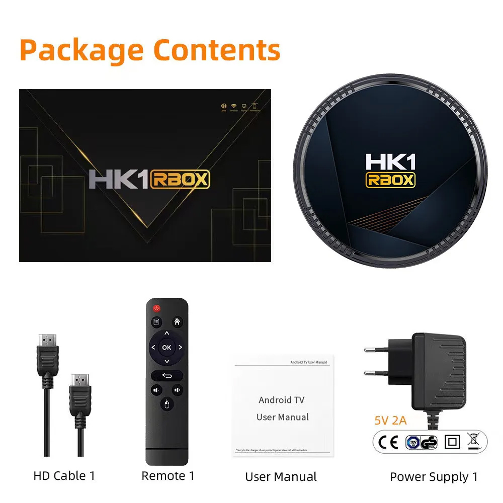 اندروید باکس اچکا 1 مدل RBOX H8 حافظه 128گیگ