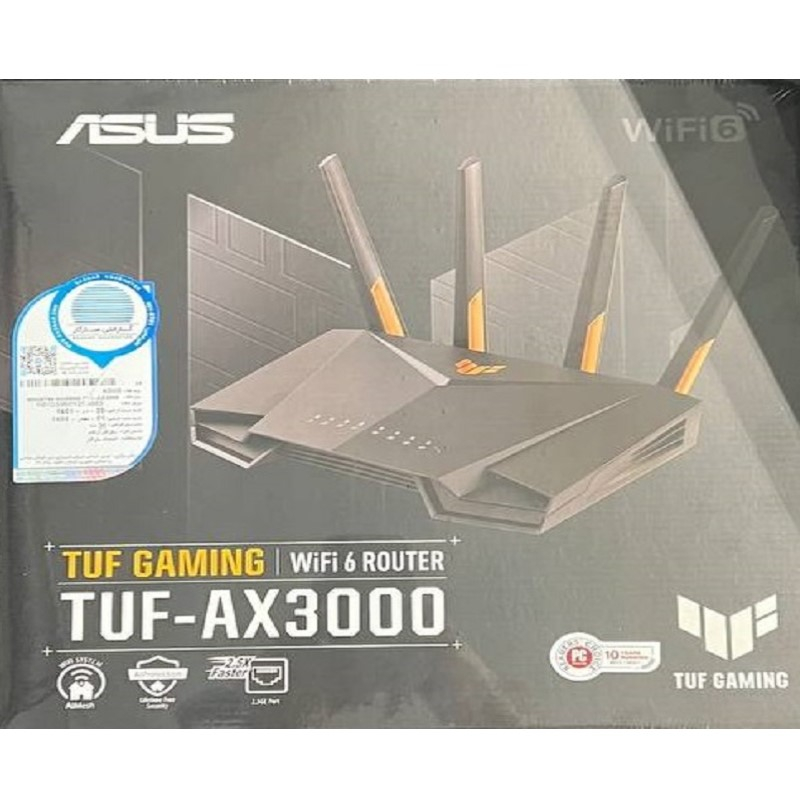 اکسس پوینت بی سیم ایسوس مدل TUF GAMING TUF-AX3000