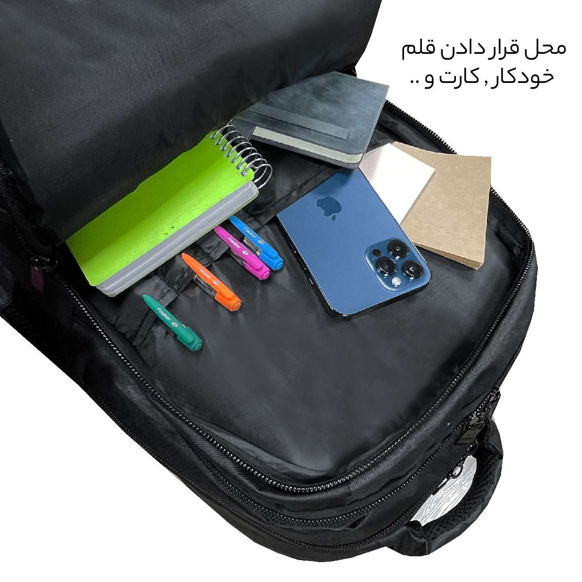 کوله پشتی لپ تاپ فوروارد مدل FCL66101 مناسب برای لپ‌ تاپ 15.6 تا 16.4 اینچی