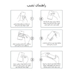 محافظ صفحه نمایش 5D بوف مدل Cry مناسب برای گوشی موبایل اپل Iphone 12