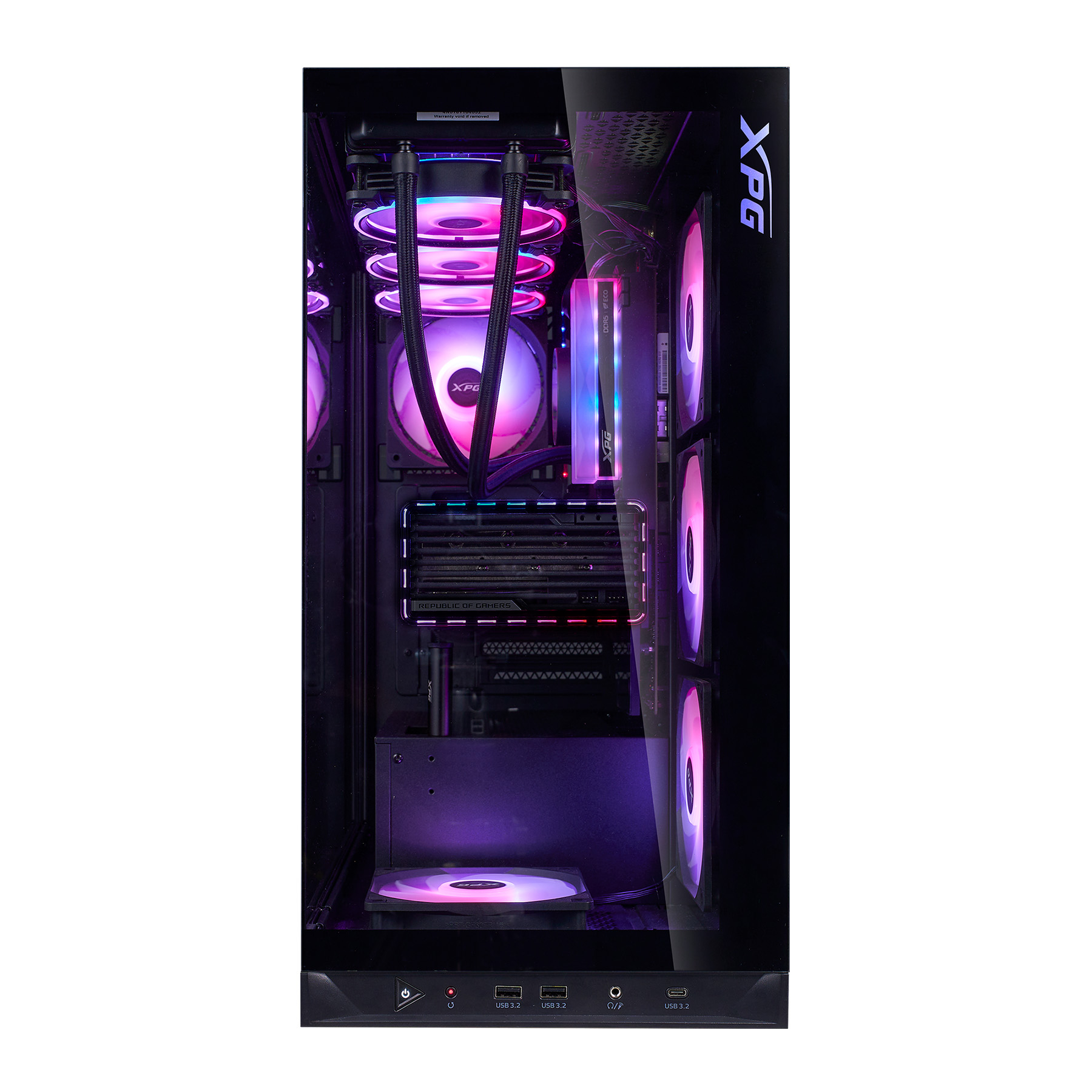 کیس کامپیوتر ای دیتا ایکس پی جی مدل INVADER X BTF