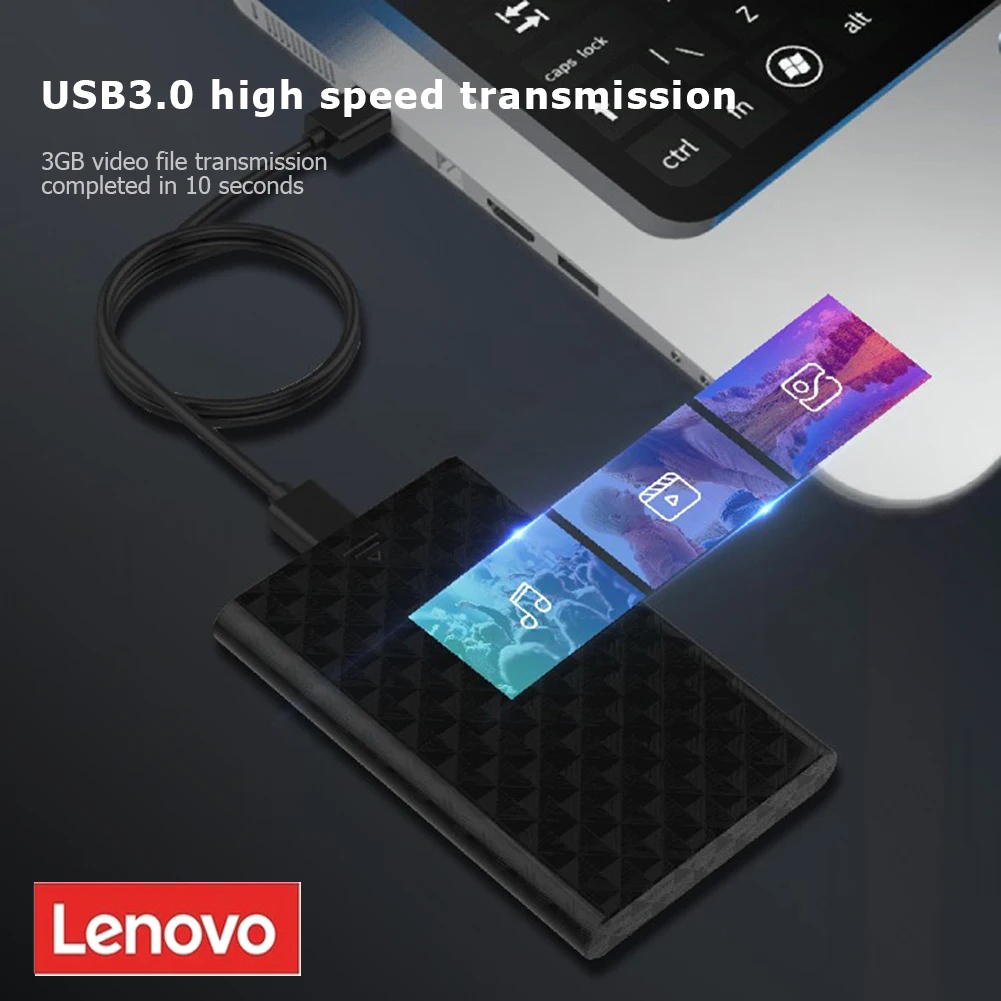 هارد دیسک اکسترنال لنوو مدل F 309 /02 ظرفیت یک ترابایت