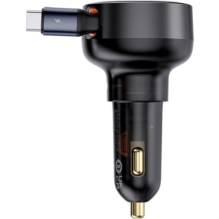 شارژر فندکی 60 وات بیسوس مدل C00057802111-01