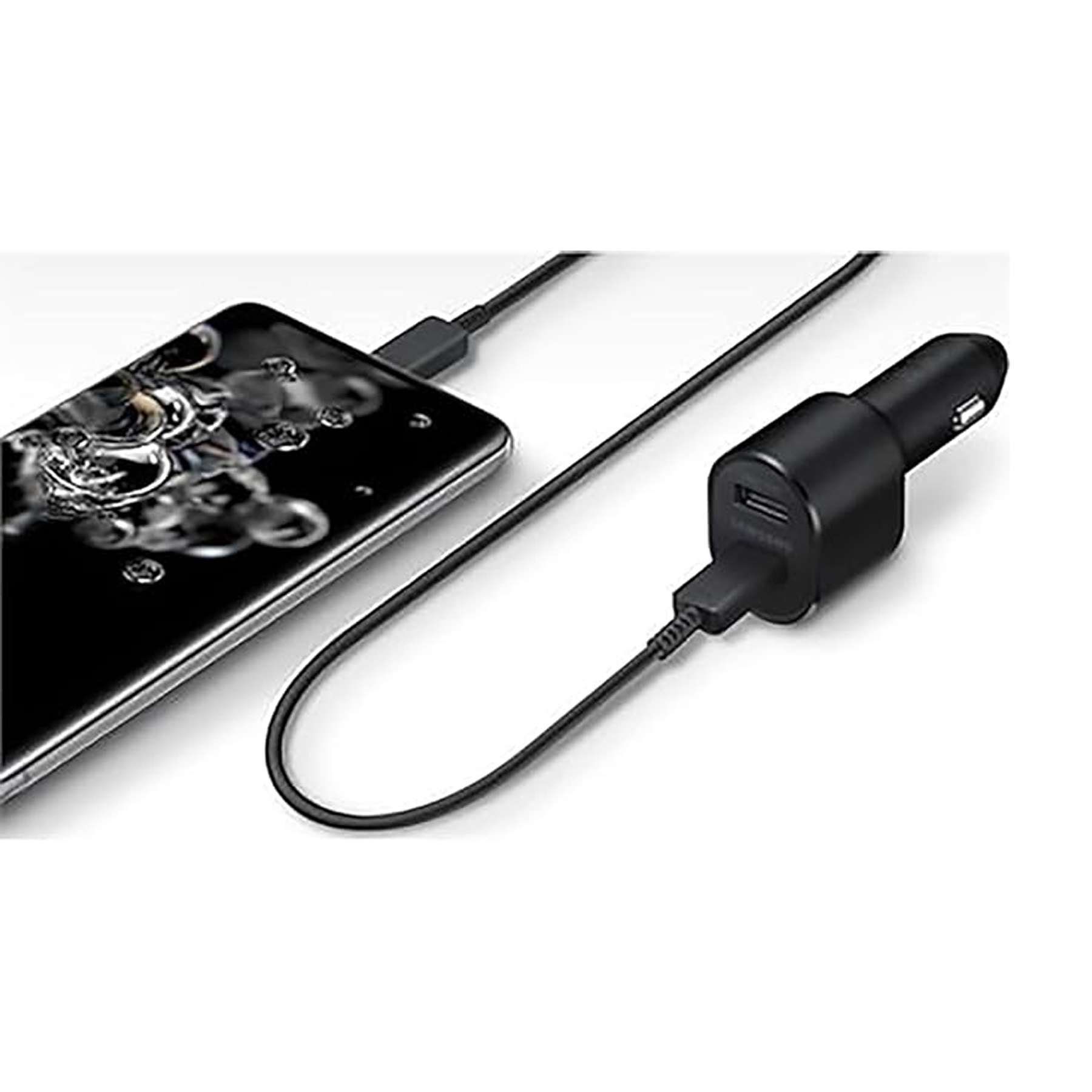شارژر فندکی سامسونگ مدل EP-l5300 به همراه کابل USB-C
