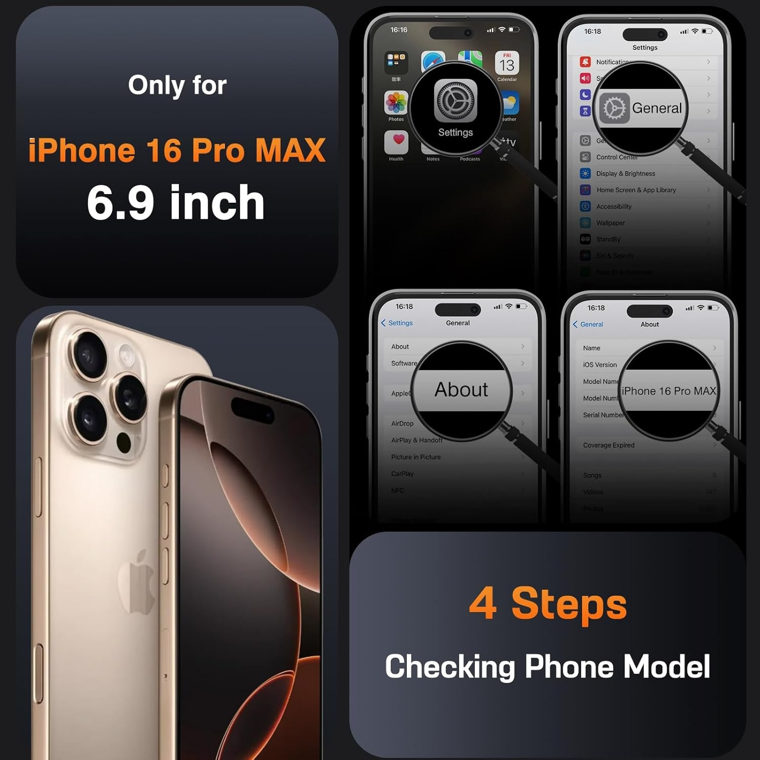 کاور لوحاسیک مدل ‎‎Man-16ZB مناسب برای گوشی موبایل اپل iphone 16 pro max