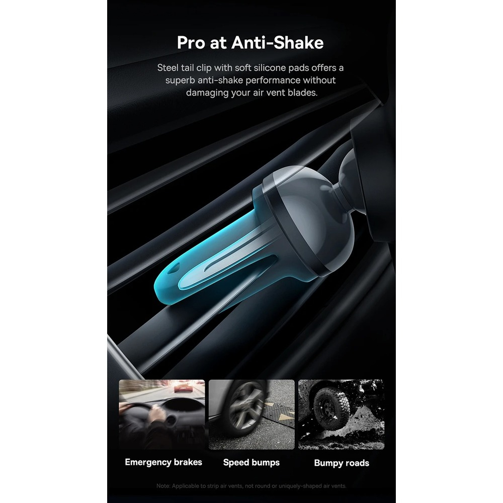 پایه نگهدارنده و شارژر بی سیم گوشی موبایل بیسوس مدل CW01