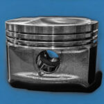پیستون و گژن پین و رینگ موتور خودرو عظام مدل 020.OHV.OHVG مناسب برای پژو روآ و آریسان بسته 4 عددی