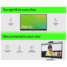 کامپیوتر همه کاره 27 اینچ اچ‌ پی مدل 27 CR0156nh-i7 1355U 8GB 512SSD UHD