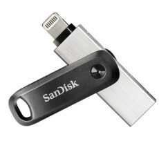 فلش مموری سن دیسک مدل iXpand Go ظرفیت 256 گیگابایت