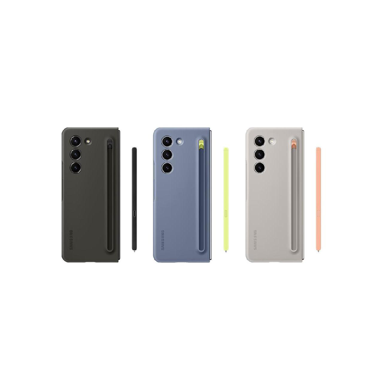 کاور سامسونگ مدل EF-OF94P مناسب برای گوشی موبایل سامسونگ Galaxy Z Fold5 به همراه قلم S Pen