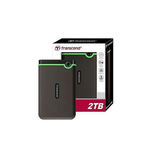 هارد اکسترنال ترنسند مدل StoreJet 25M3S Slim ظرفیت 2 ترابایت