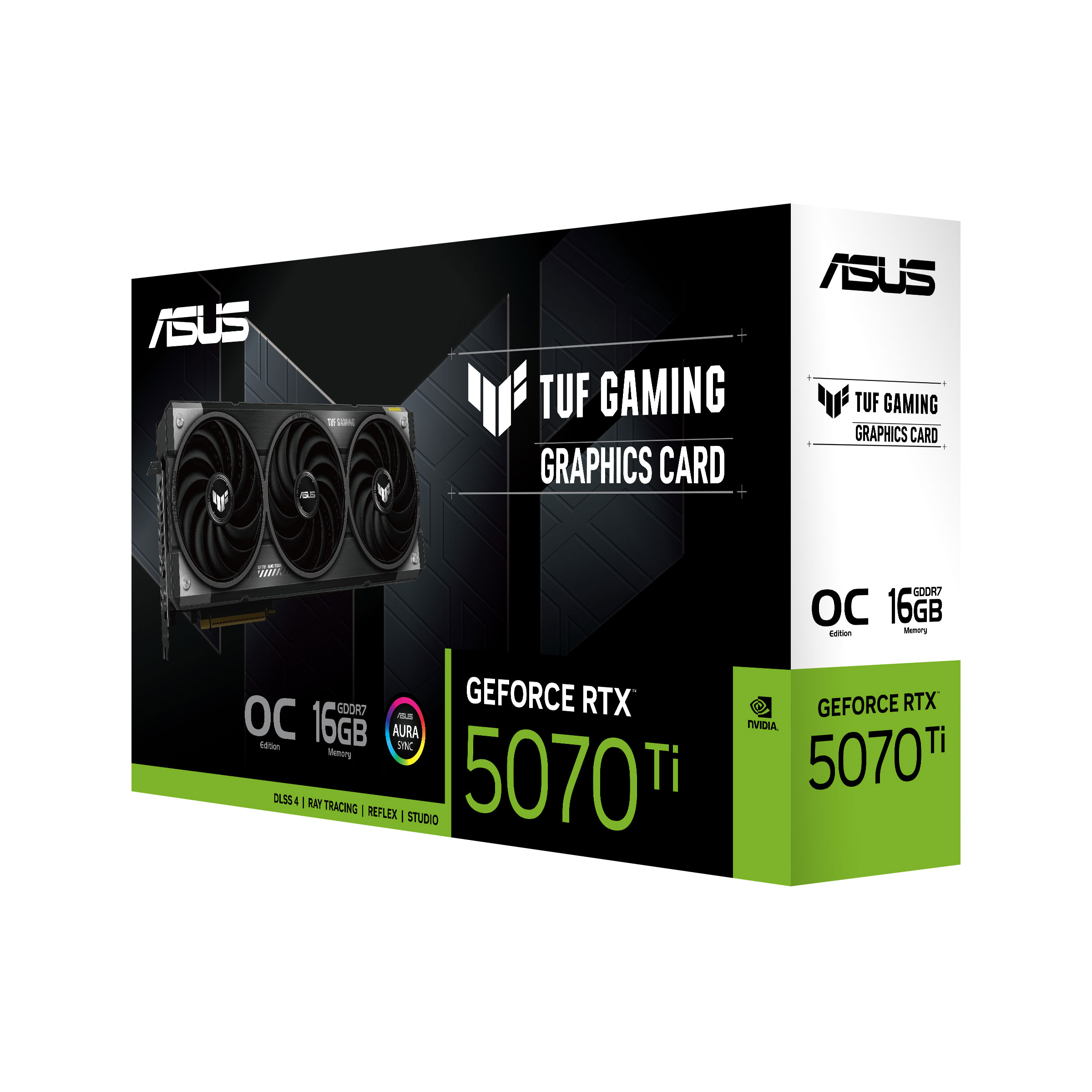 کارت گرافیک ایسوس مدل TUF Gaming GeForce RTX 5070 Ti 16GB GDDR7 OC Edition