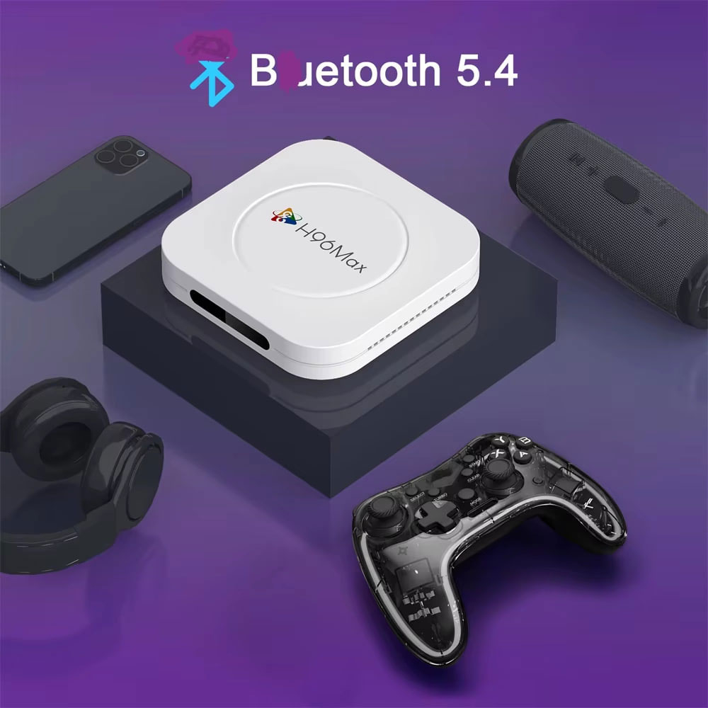 اندرویدباکس اچ96 مدل M1 Plus حافظه 128 گیگ