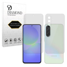 محافظ صفحه نمایش شفاف دیاموند مدل Tough مناسب برای گوشی موبایل سامسونگ Galaxy A56 به همراه محافظ