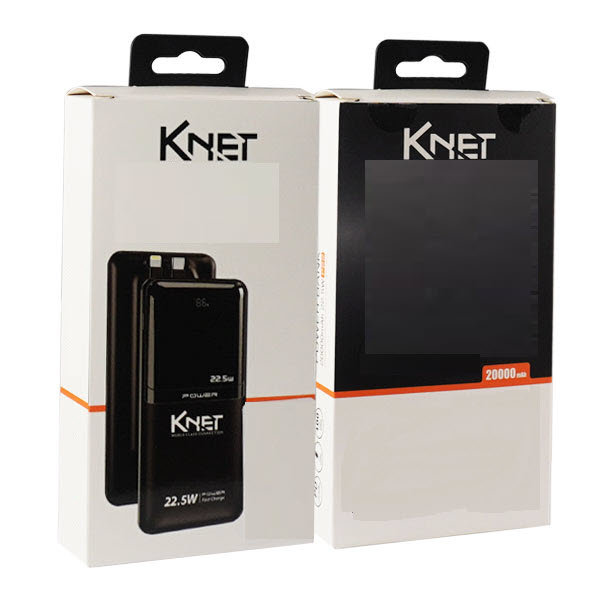 پاوربانک کی نت مدل K-P20 ظرفیت 20000 میلی آمپر ساعت