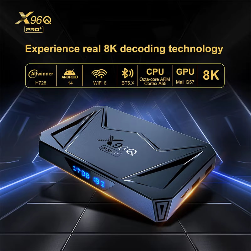 اندروید باکس  X96Q Pro Plus  مدل H728