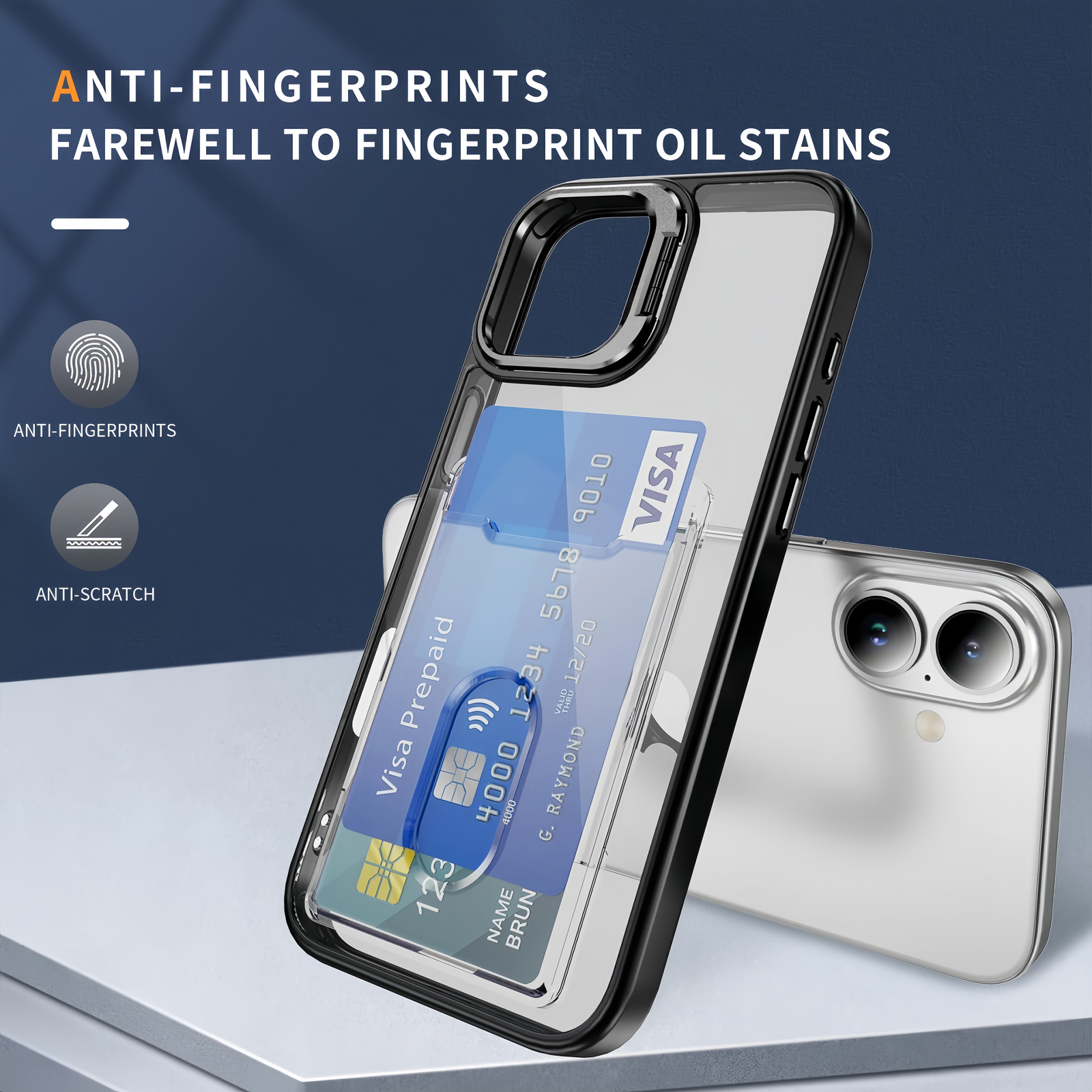 کاور مدل CashClip مناسب برای گوشی موبایل اپل iPhone 16