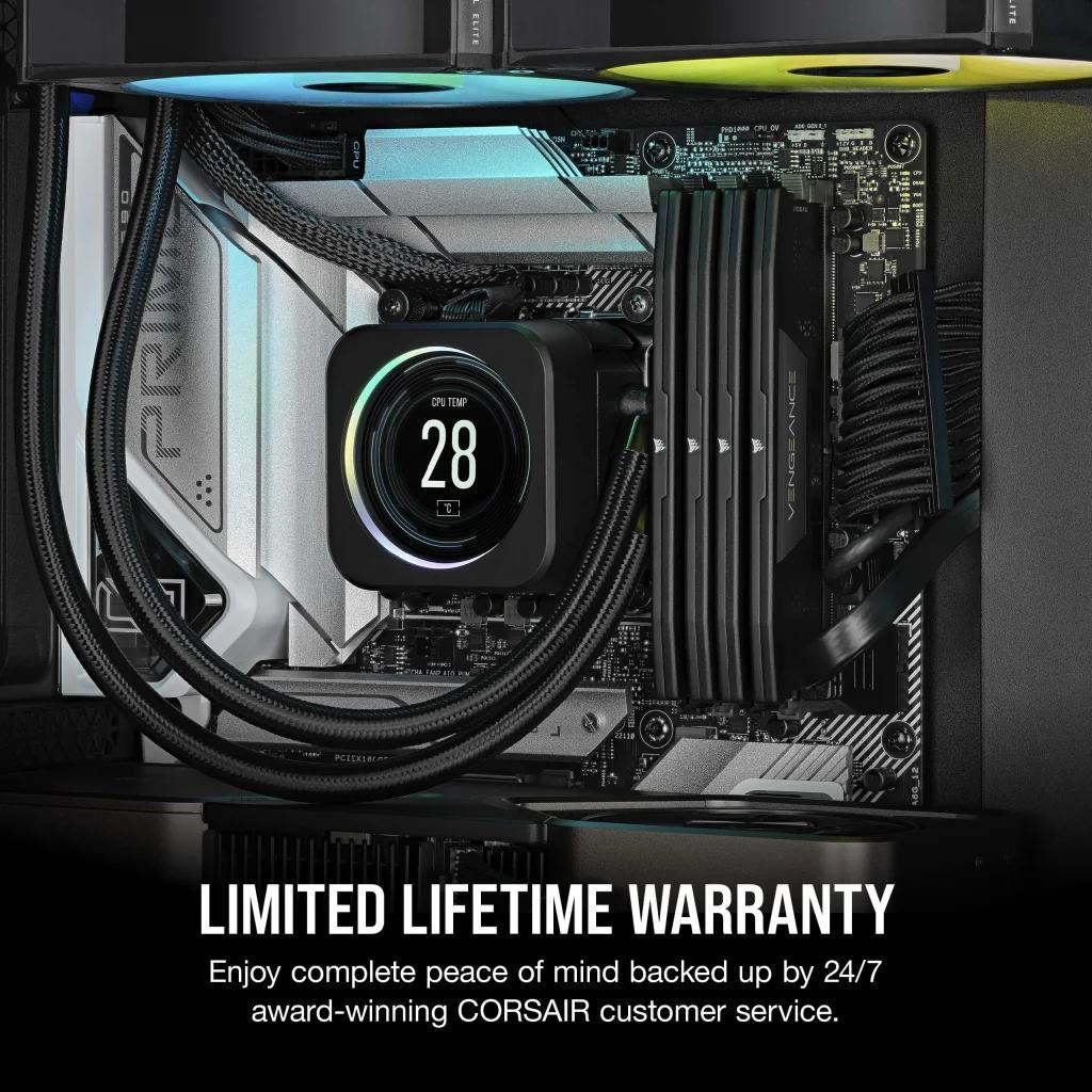 رم دسکتاپ DDR5 تک کاناله 5200 مگاهرتز CL40 کورسیر مدل VENGEANCE ظرفیت 16 گیگابایت