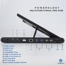 پایه نگهدارنده لپ تاپ پاورولوجی مدل PWPROHUB