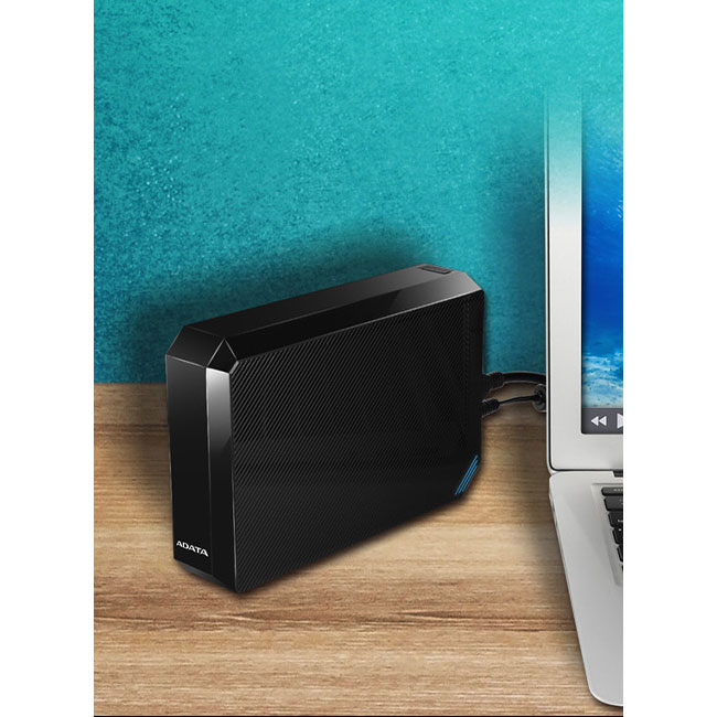 هارد اکسترنال ای دیتا مدل HM800  ظرفیت چهار ترابایت دارای رابط USB Type-A 3.2