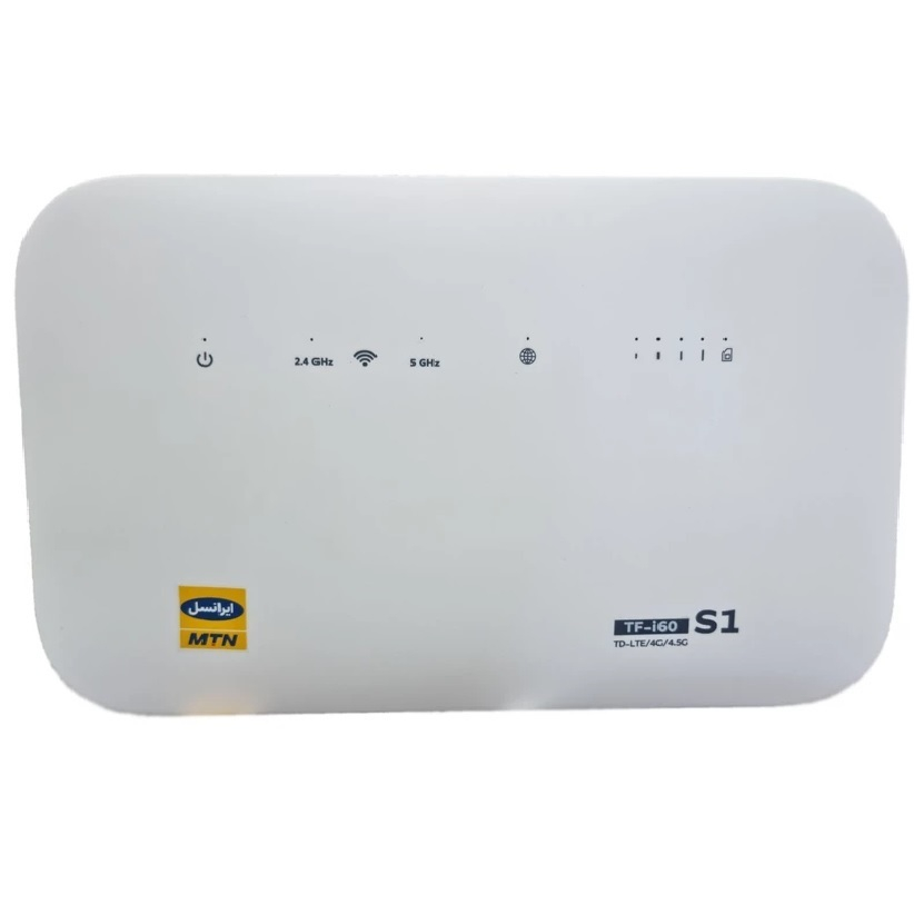 مودم FD-LTE ایرانسل مدل رومیزی TF-i60 S1 به همراه سیم کارت FDو 150 گیگ اینترنت 3 ماهه