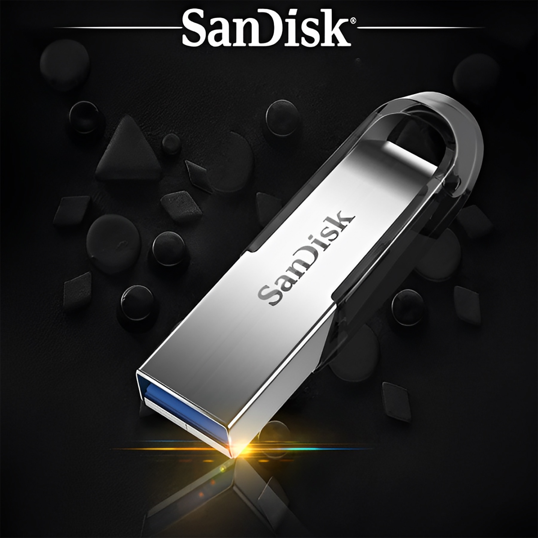 فلش مموری سن دیسک مدل Ultra Flair CZ73 ظرفیت 32 گیگابایت بسته 25 عددی