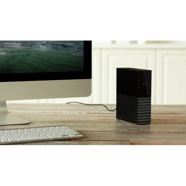 هارد اکسترنال وسترن دیجیتال مدل My Book Desktop ظرفیت 18 ترابایت دارای رابط USB Type-A 3.2