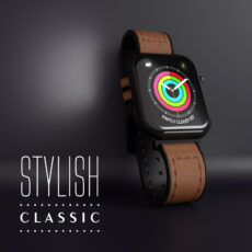 ساعت هوشمند مدل MALT L45 BROWN