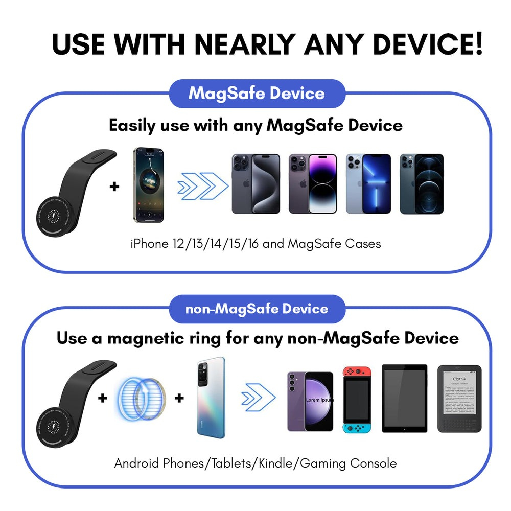 پایه نگهدارنده و شارژر بی سیم گوشی موبایل مدل MAGNETIC CHARGING